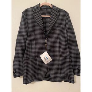 Sartori Napoli Wool Linen Blend Blazer NWT NEW